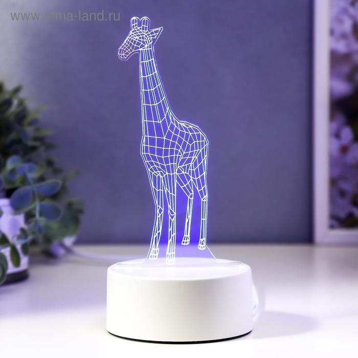 

Светильник Жираф LED RGB от сети