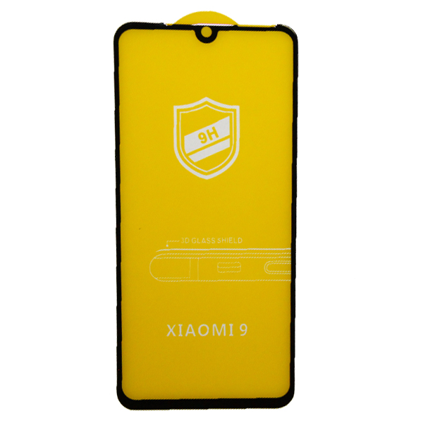 

Защитное стекло для Xiaomi Mi 9 Lite, Mi CC9 (2,5D/закаленное, полная наклейка) <черный>