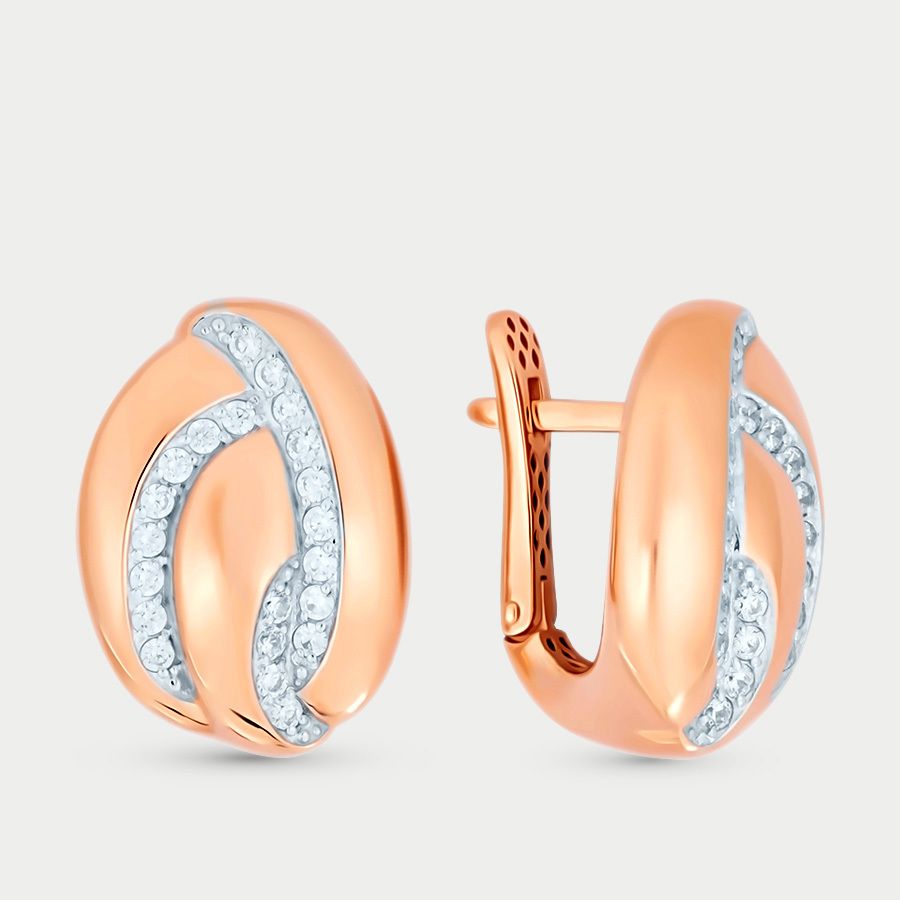 

Серьги из золота с фианитом GOLD CENTER дф121051р, дф121051р