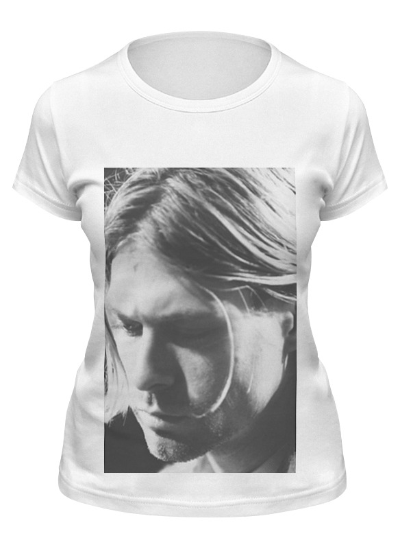 

Футболка женская Printio Cobain белая 2XL, Белый, Cobain