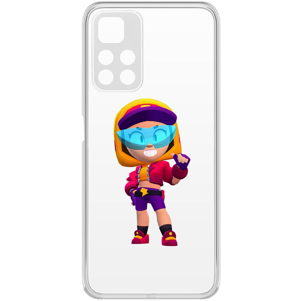 Чехол-накладка Brawl Stars-Стритстайл Макс для Xiaomi Poco M4 Pro 5G