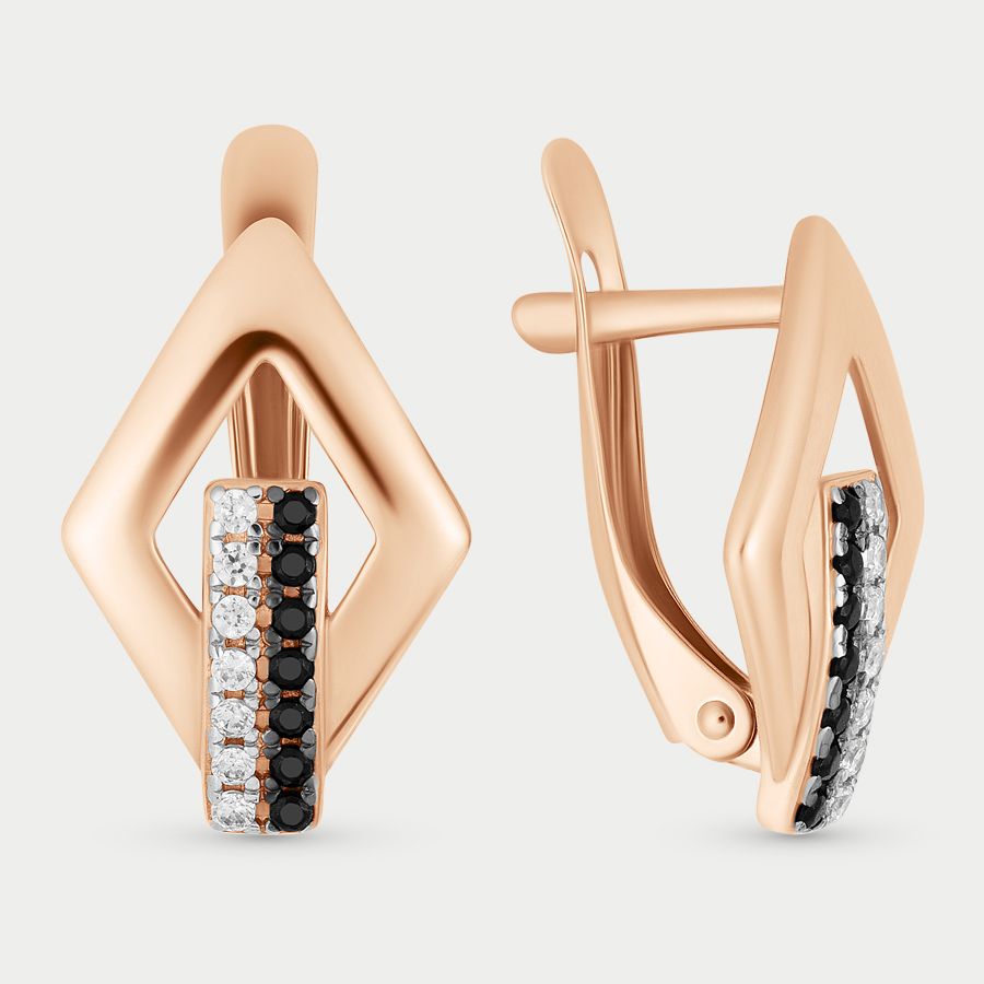 

Серьги из золота с фианитом GOLD CENTER 20802С10, 20802С10