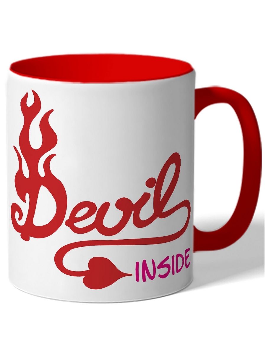 фото Кружка drabs devil inside, дьявол внутри