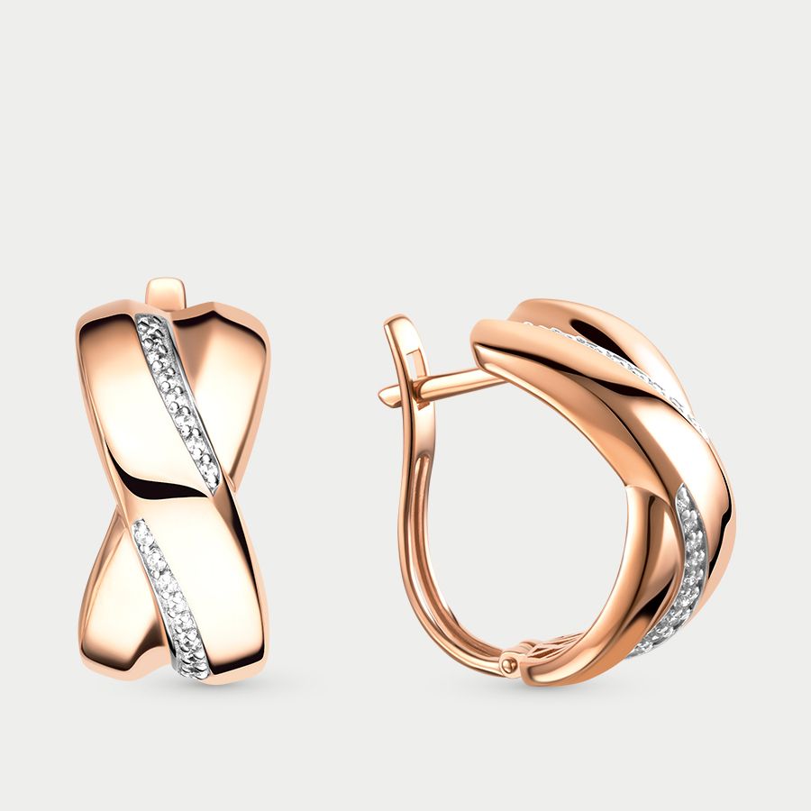 

Серьги из золота с фианитом GOLD CENTER 901982-1102, 901982-1102