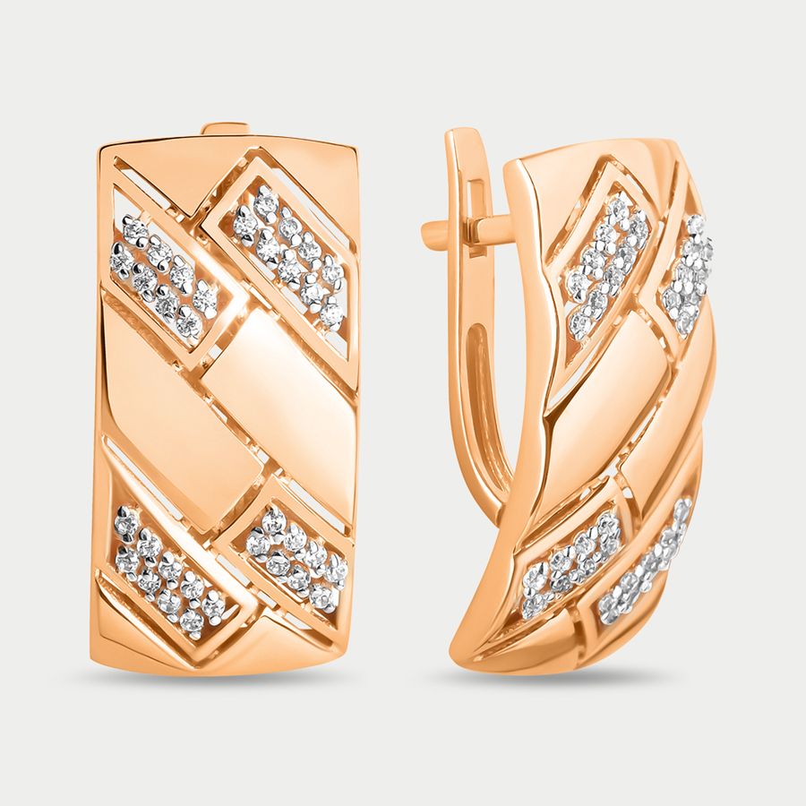 

Серьги из золота с фианитом GOLD CENTER 902042-1102, 902042-1102