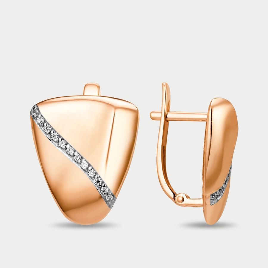 

Серьги из золота с фианитом GOLD CENTER 900272-1102, 900272-1102