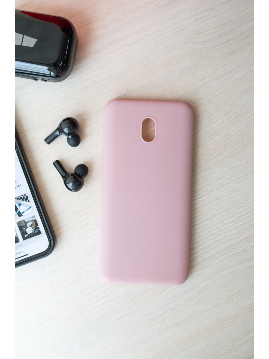 

Чехол-накладка More choice Flex для Xiaomi Redmi 8A (2019) Pink Sand, Розовый, FXR8A