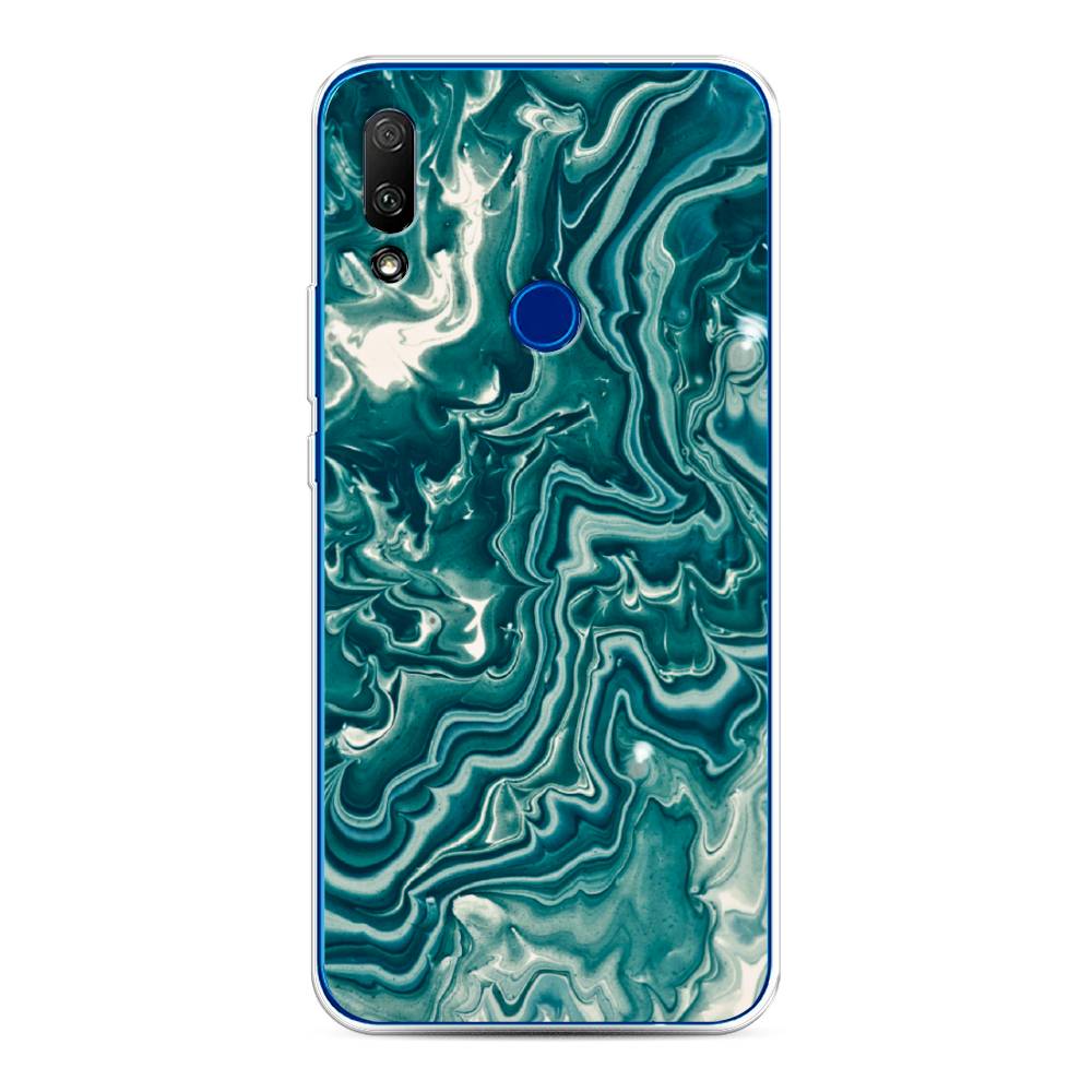 

Чехол Awog на Honor 9X "Минералы 4", Голубой, 69950-3