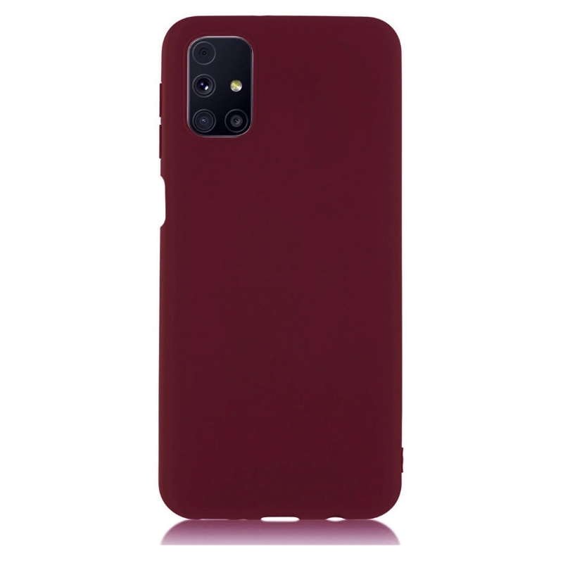 

Чехол-накладка More choice Flex для Samsung M31S (2020) Cherry, Красный, FSAMM31S