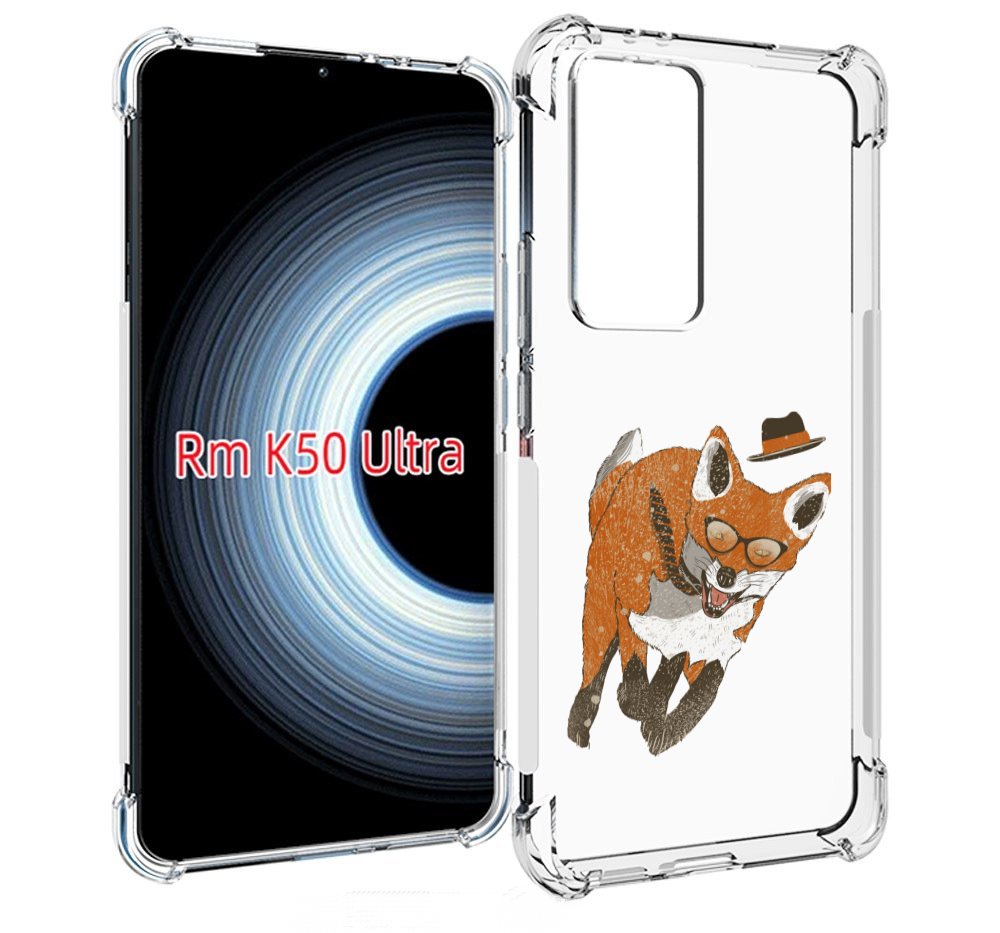

Чехол MyPads шустрый лис для Xiaomi 12T / Redmi K50 Ultra, Прозрачный, Tocco