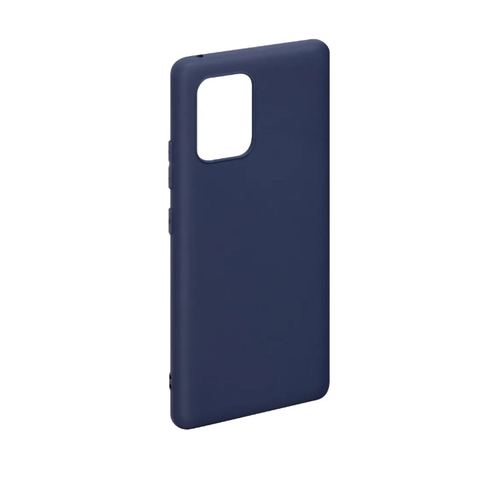 фото Чехол-накладка more choice flex для samsung a91/s10 lite (2020) dark blue