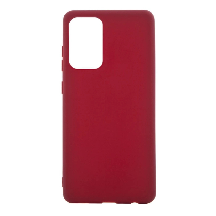 фото Чехол-накладка more choice flex для samsung a91/s10 lite (2020) cherry
