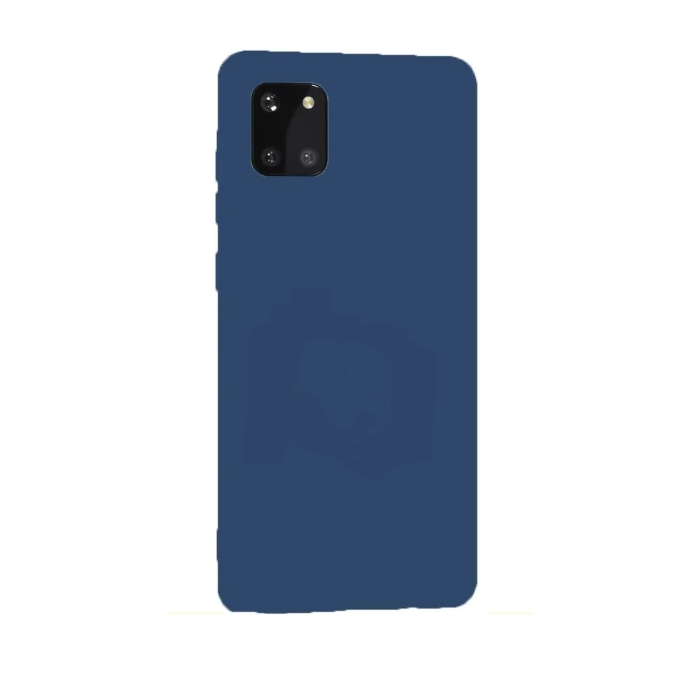 фото Чехол-накладка more choice flex для samsung a81/note 10 lite (2020) dark blue