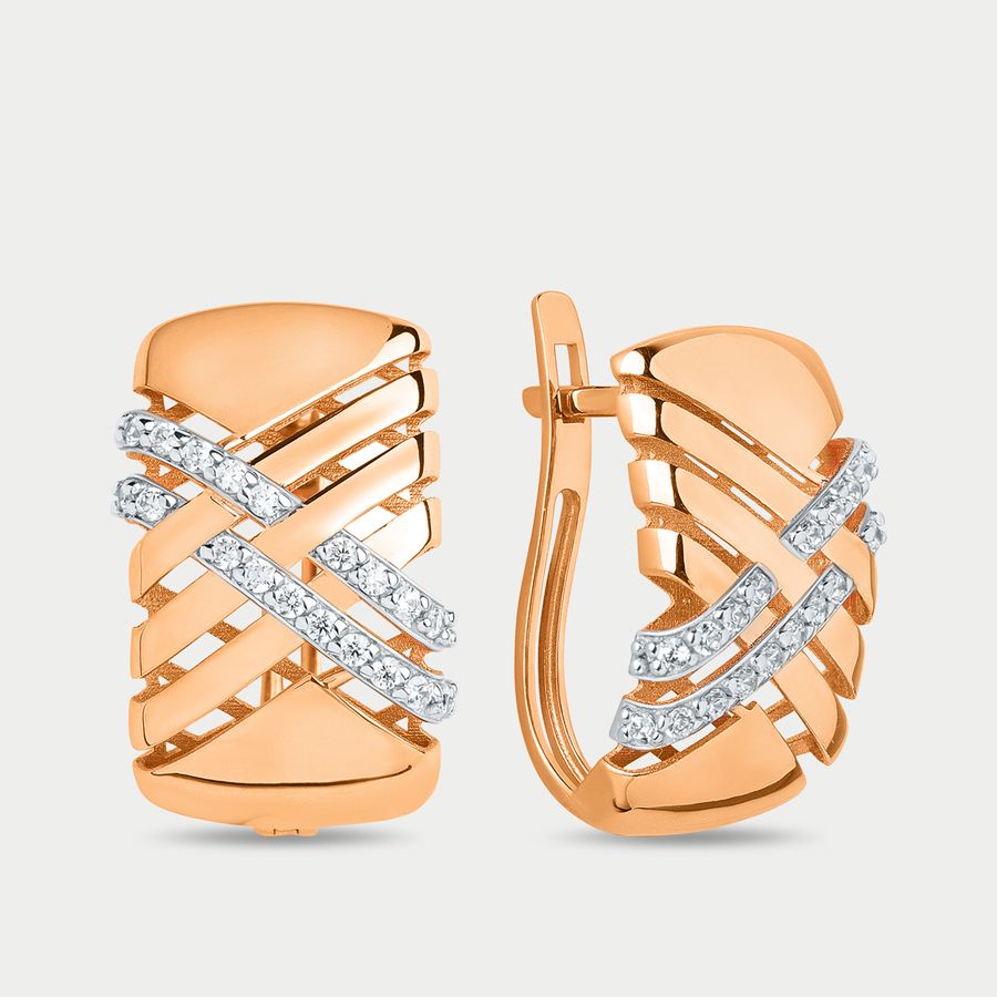 

Серьги из золота с фианитом GOLD CENTER 902252-1102, 902252-1102