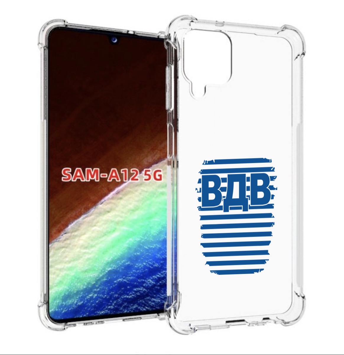 

Чехол MyPads вдв2 для Samsung Galaxy A12 (SM-A125F) 2020/21/A12 Nacho SM-A127F, Прозрачный, Tocco