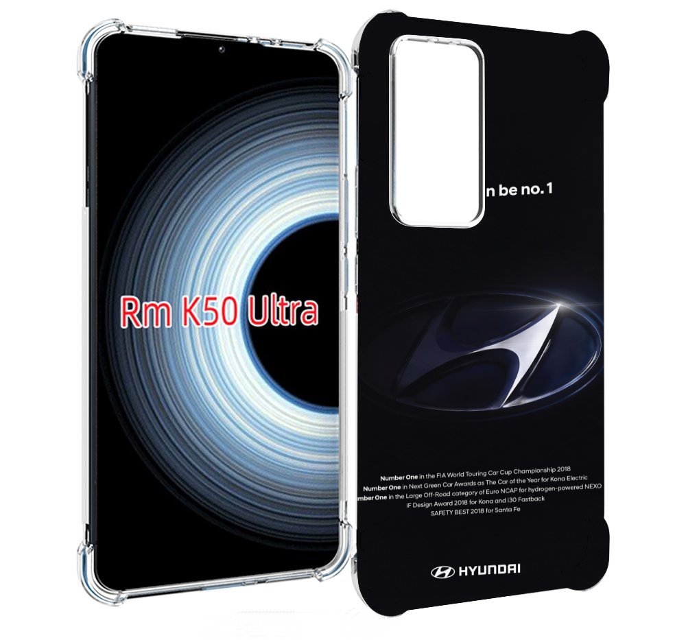 

Чехол Mypads Hyundai 3 Для Xiaomi 12T/Redmi K50 Ultra, Прозрачный, Tocco