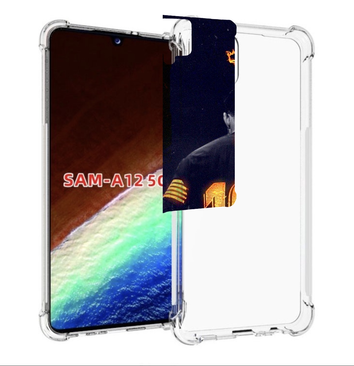 

Чехол MyPads номер-10 для Samsung Galaxy A12 (SM-A125F) 2020/21/A12 Nacho SM-A127F, Прозрачный, Tocco