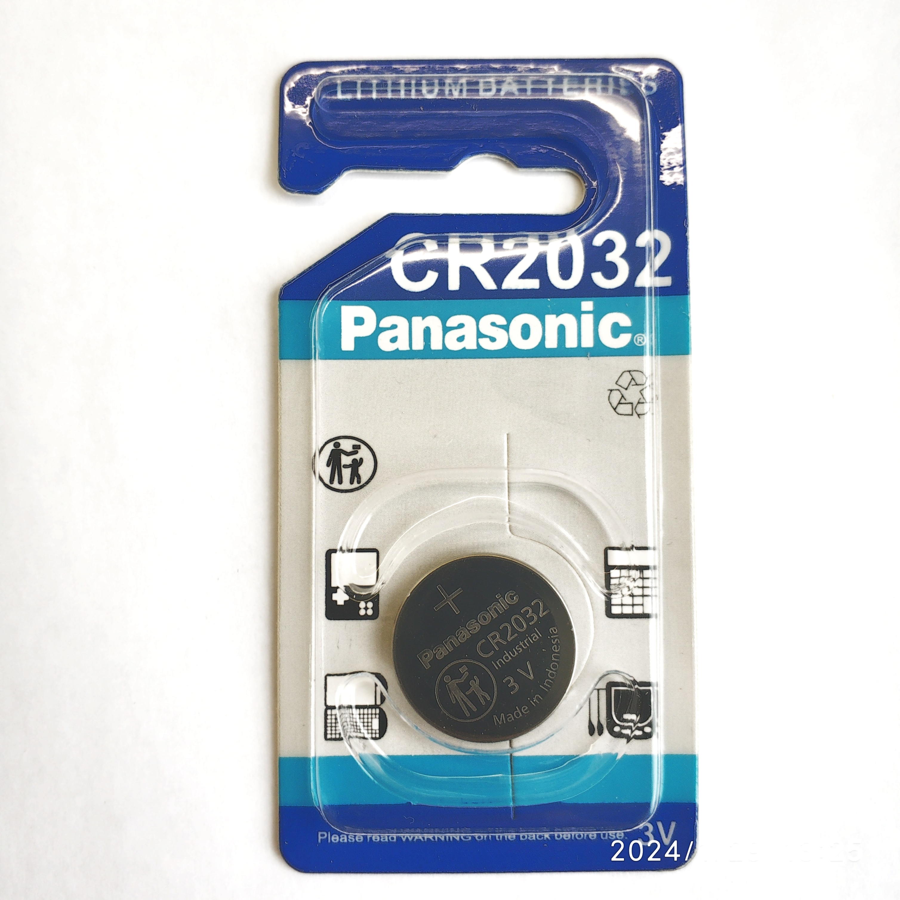 Батарейка Panasonic lithium CR2032 BL1 литиевая батарейка cr123 3в бл 1 panasonic 5410853017097