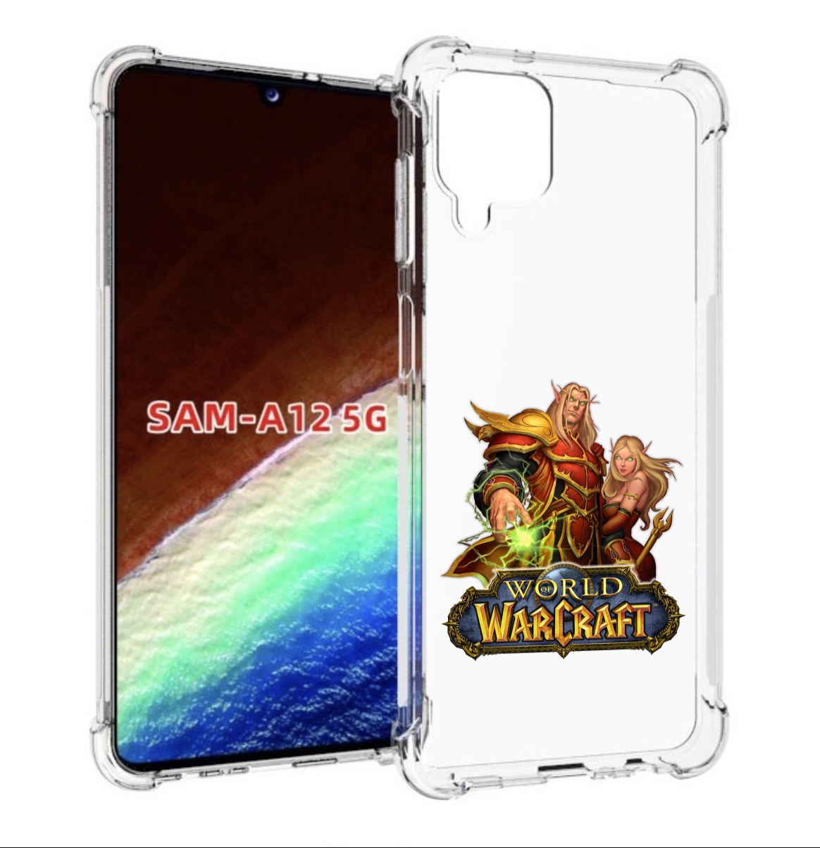 

Чехол MyPads варкрафт2 для Samsung Galaxy A12 (SM-A125F) 2020/21/A12 Nacho SM-A127F, Прозрачный, Tocco