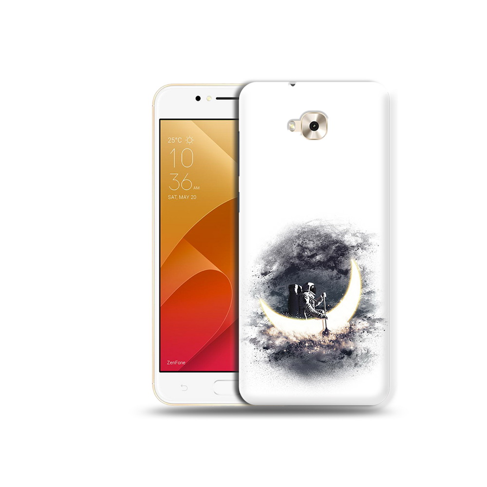 

Чехол MyPads Tocco для Asus ZenFone Live (ZB501KL) лунный путешественник, Tocco