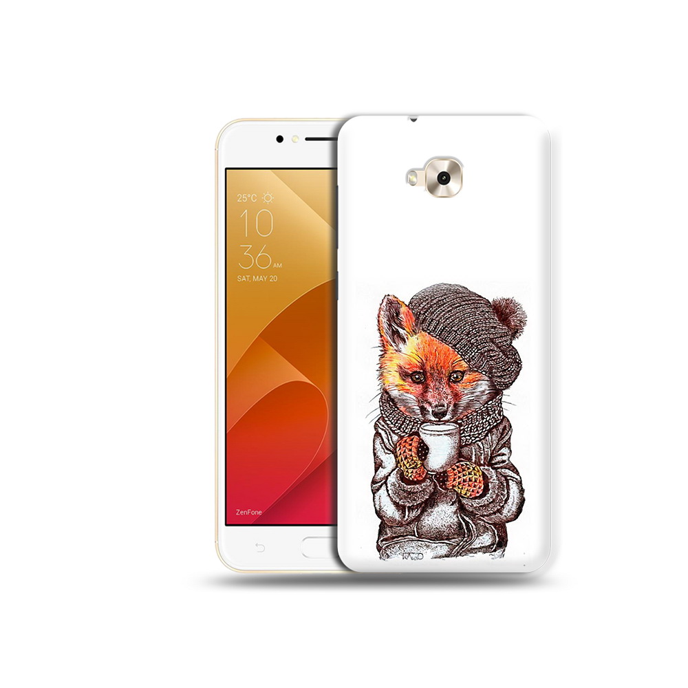

Чехол MyPads Tocco для Asus ZenFone Live (ZB501KL) лиса в шапке (PT109094.653.437), Tocco