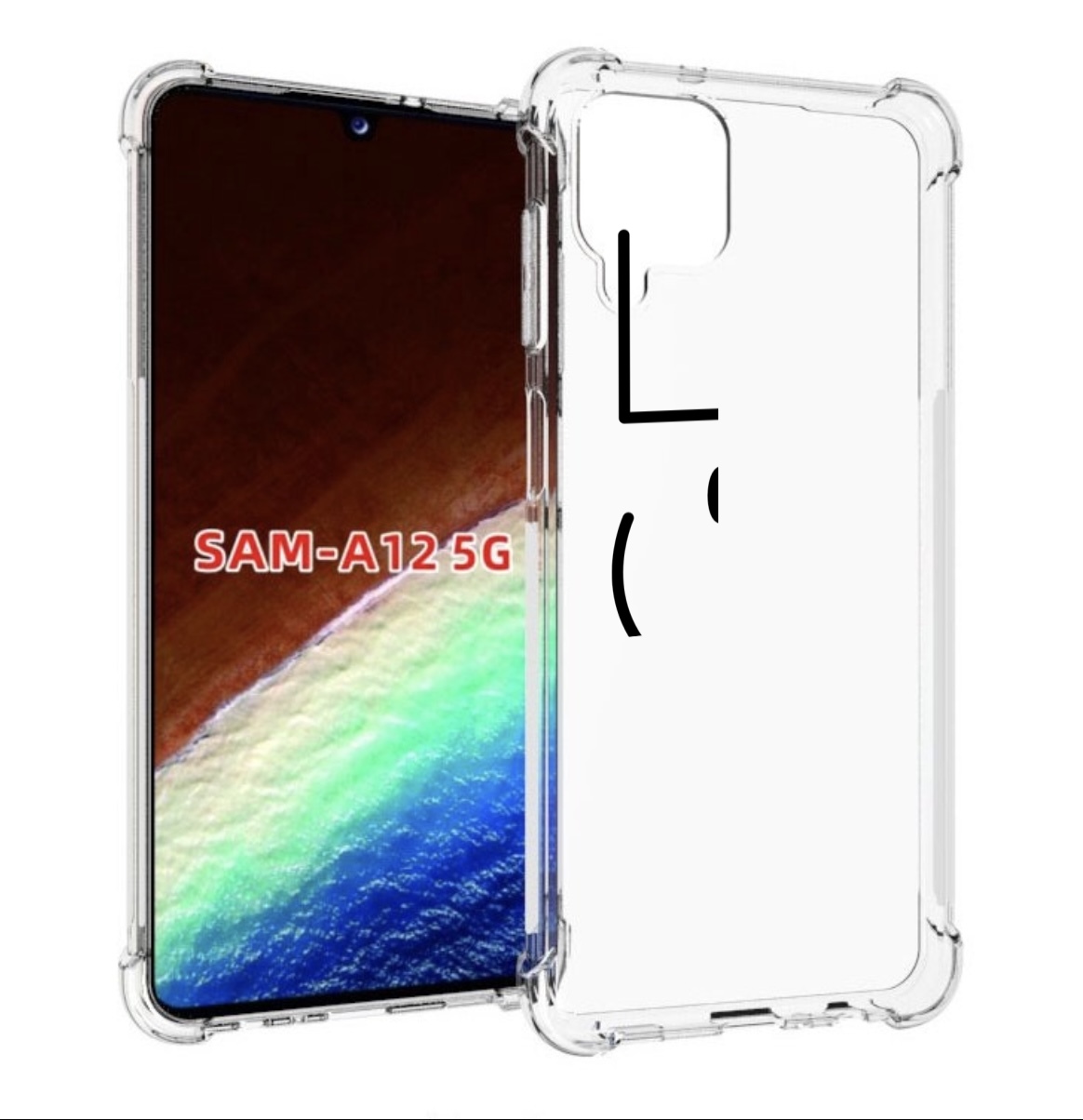 

Чехол MyPads найс-надпись для Samsung Galaxy A12 (SM-A125F) 2020/21/A12 Nacho SM-A127F, Прозрачный, Tocco