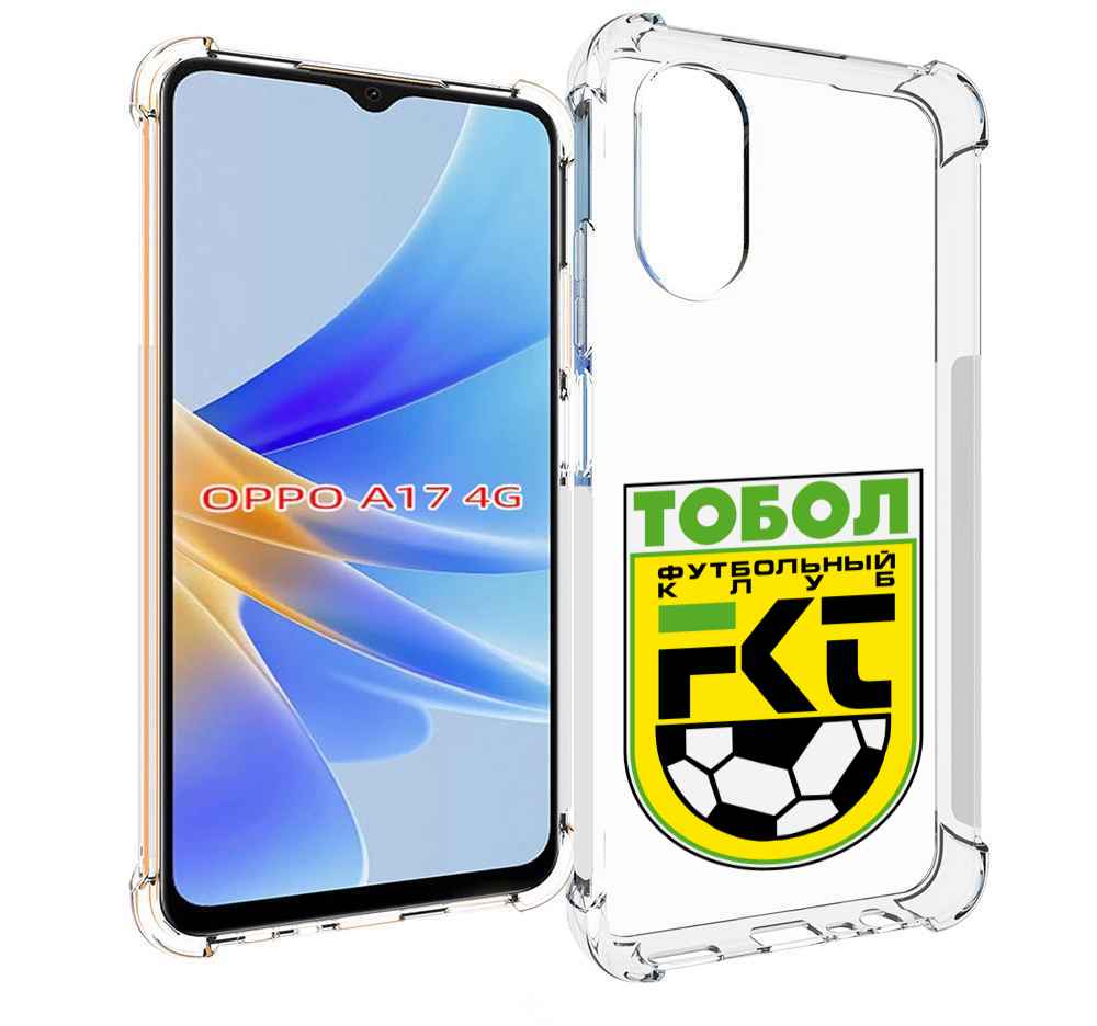 

Чехол MyPads фк тобол мужской для OPPO A17, Прозрачный, Tocco