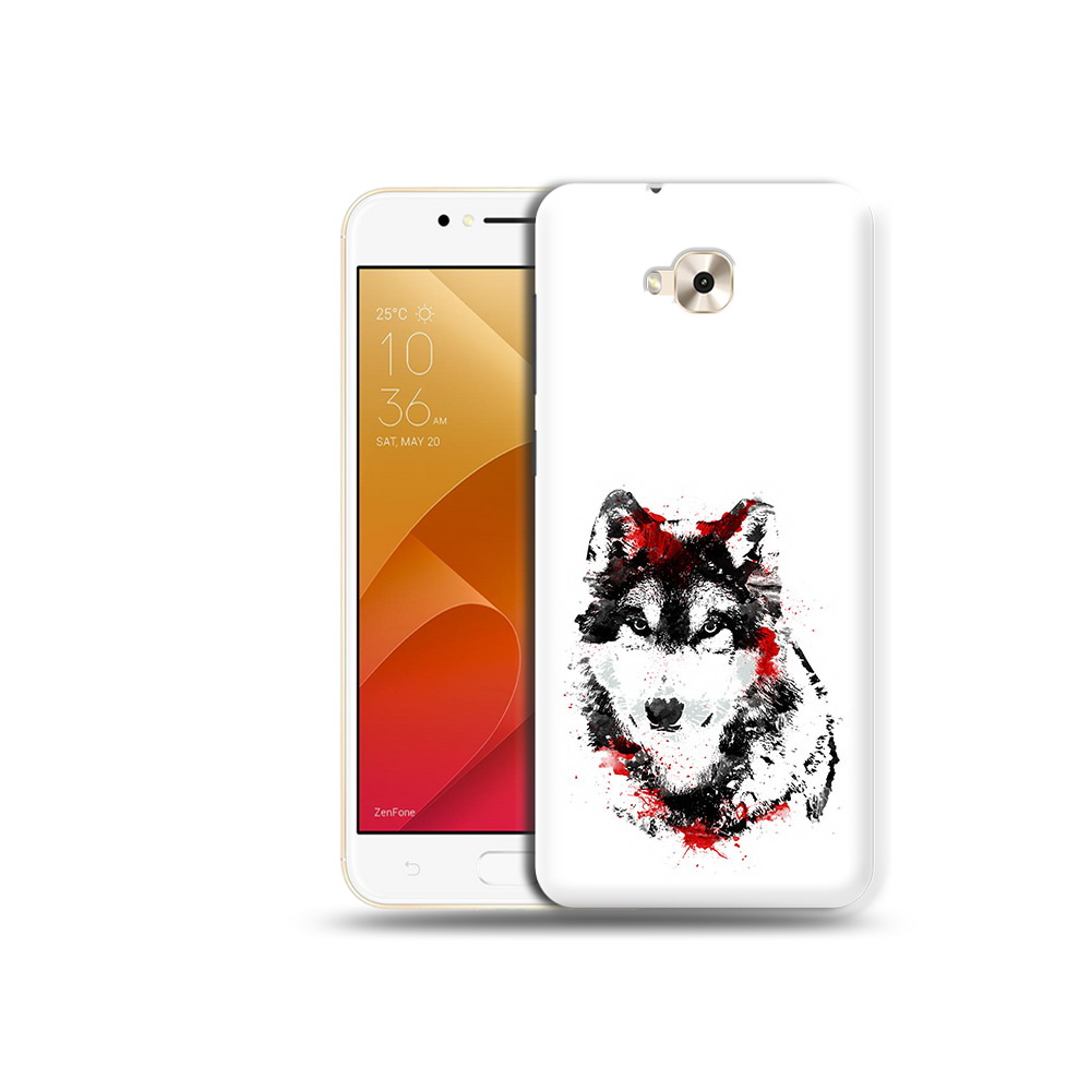

Чехол MyPads Tocco для Asus ZenFone Live (ZB501KL) кровавый волк (PT109094.653.416), Tocco