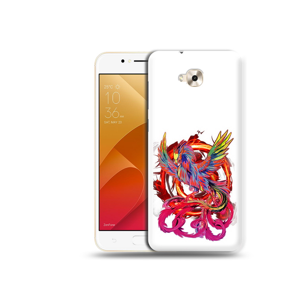 

Чехол MyPads Tocco для Asus ZenFone Live (ZB501KL) красочный феникс (PT109094.653.414), Tocco