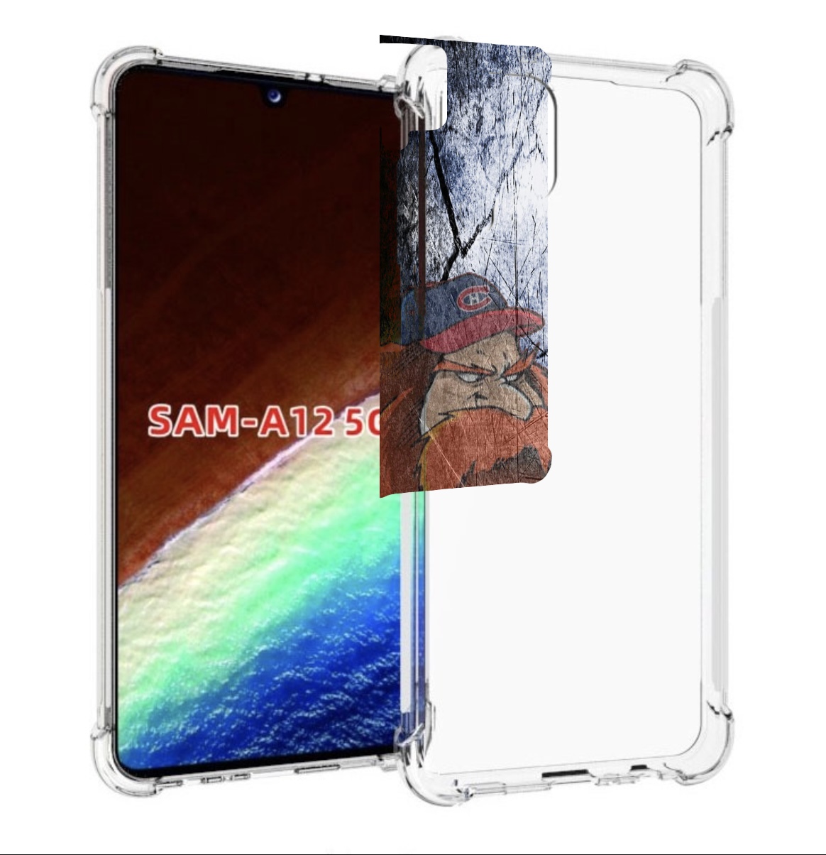 

Чехол MyPads монреаль канадиенс для Samsung Galaxy A12 (SM-A125F) 2020/21, Прозрачный, Tocco
