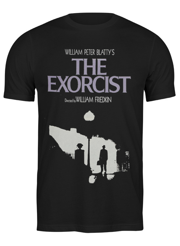 

Футболка мужская Printio The exorcist черная S, Черный, The exorcist