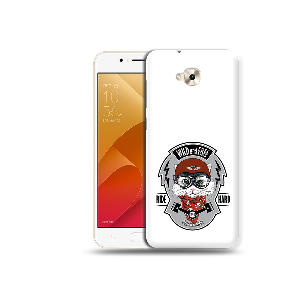 

Чехол MyPads Tocco для Asus ZenFone Live (ZB501KL) кошка в шлеме (PT109094.653.404), Tocco