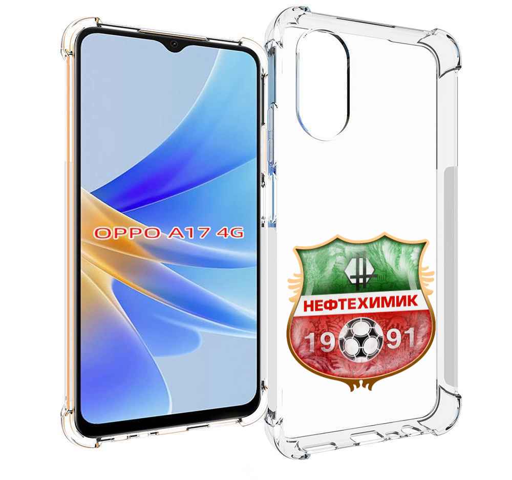 

Чехол MyPads фк нефтехимик нижнекамск для OPPO A17, Прозрачный, Tocco