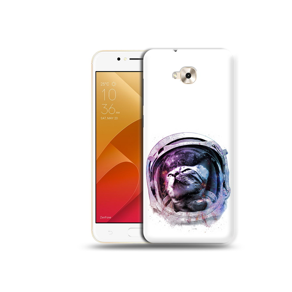 

Чехол MyPads Tocco для Asus ZenFone Live (ZB501KL) кот в шлеме (PT109094.653.396), Tocco