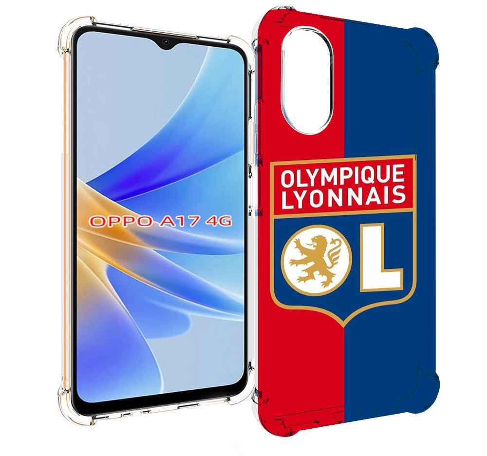 

Чехол MyPads фк лион эмблема для OPPO A17, Прозрачный, Tocco