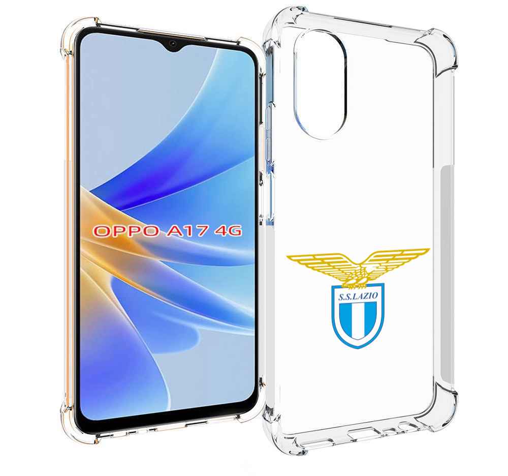 

Чехол MyPads фк лацио для OPPO A17, Прозрачный, Tocco