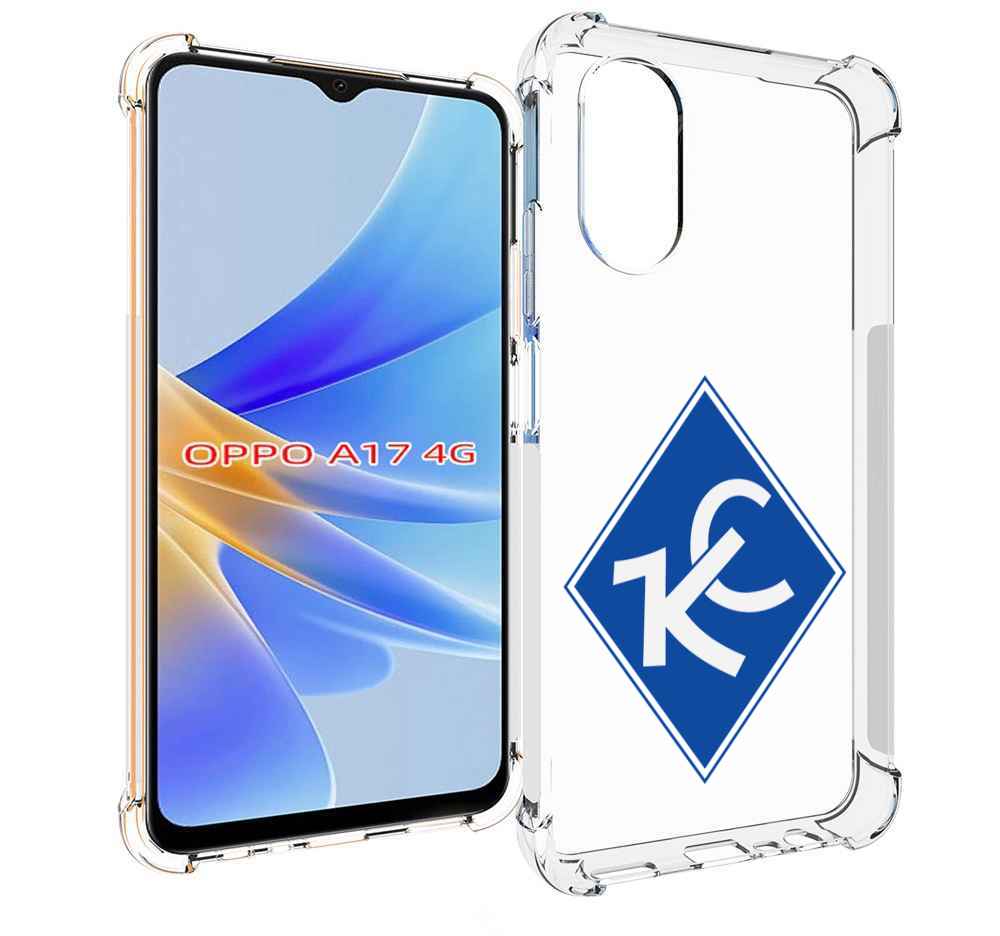 

Чехол MyPads фк крылья советов мужской для OPPO A17, Прозрачный, Tocco