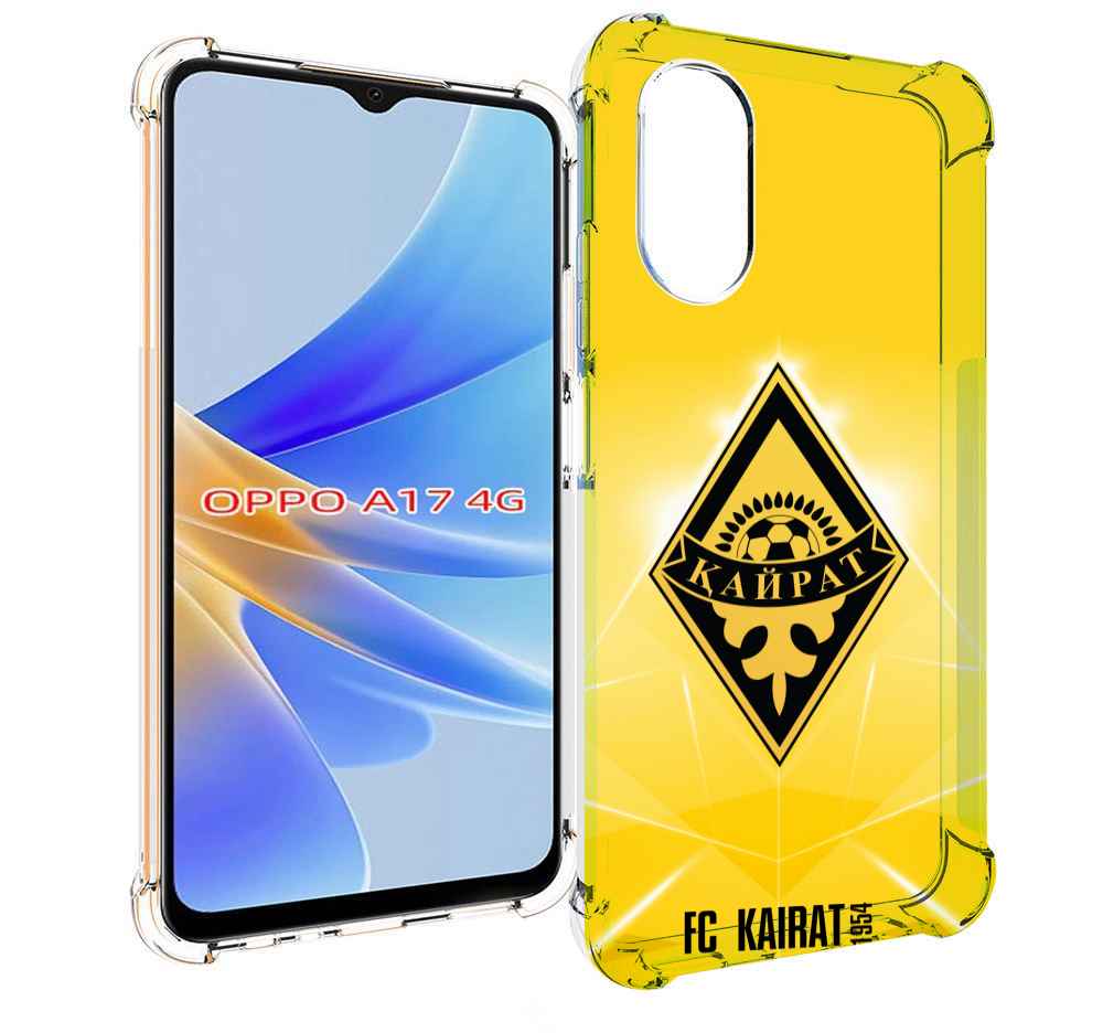 

Чехол MyPads фк каират алматы для OPPO A17, Прозрачный, Tocco