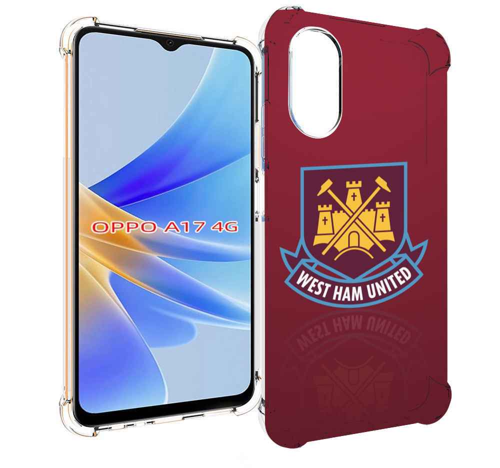 

Чехол MyPads фк вест хэм мужской для OPPO A17, Прозрачный, Tocco
