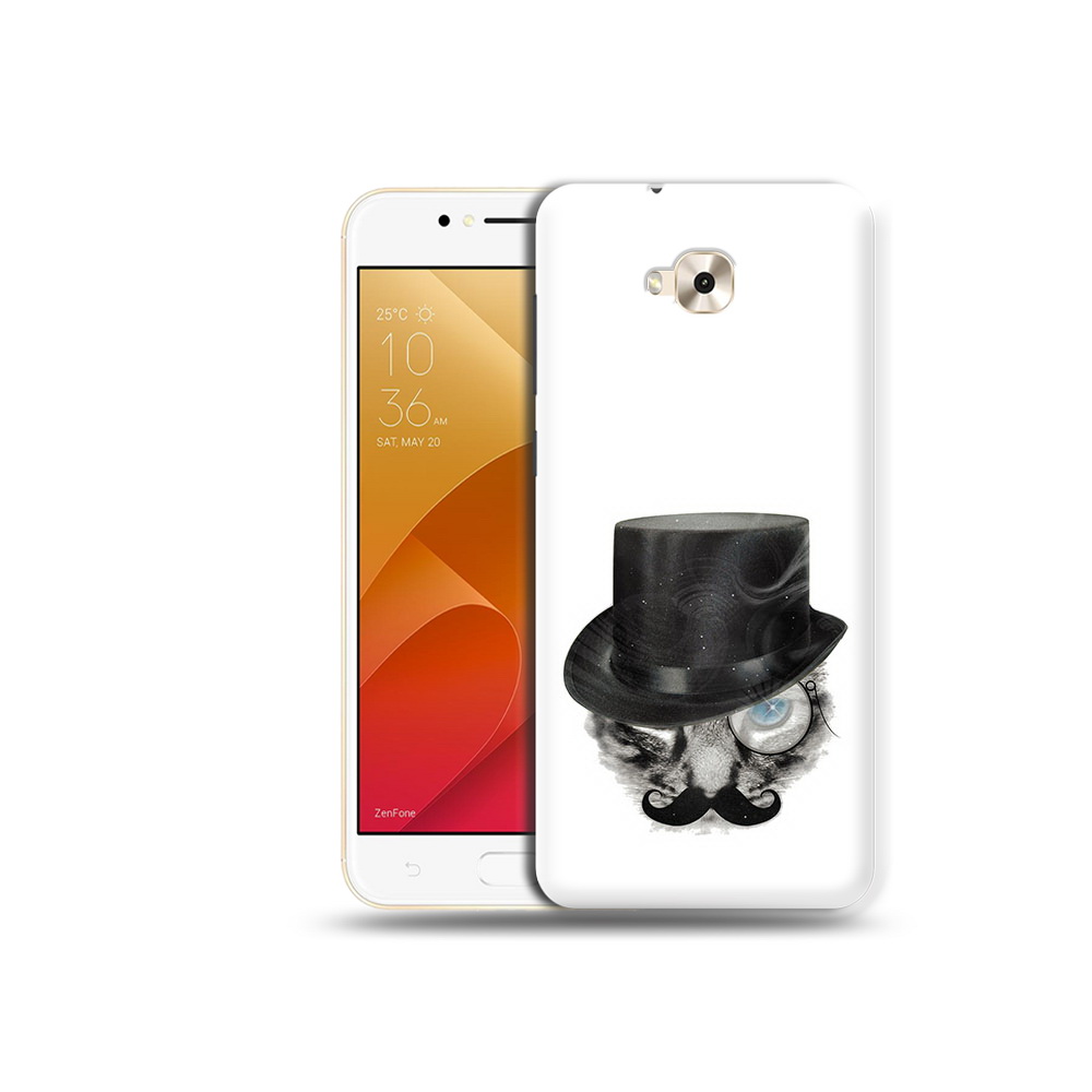 

Чехол MyPads Tocco для Asus ZenFone Live (ZB501KL) интелегентный кот (PT109094.653.378), Tocco