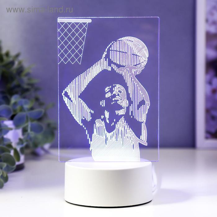 

Светильник Баскетбол LED RGB от сети 9,5х11х20 см