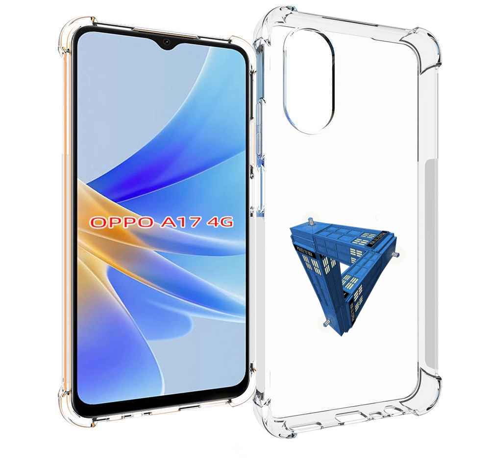 

Чехол MyPads головолока абстракция для OPPO A17, Прозрачный, Tocco