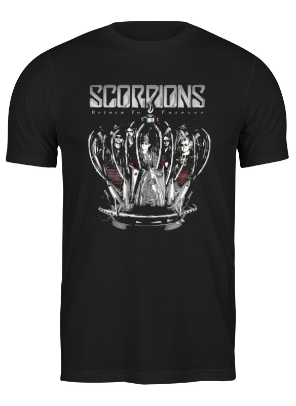 

Футболка мужская Printio Scorpions - return to forever черная S, Черный, Scorpions - return to forever