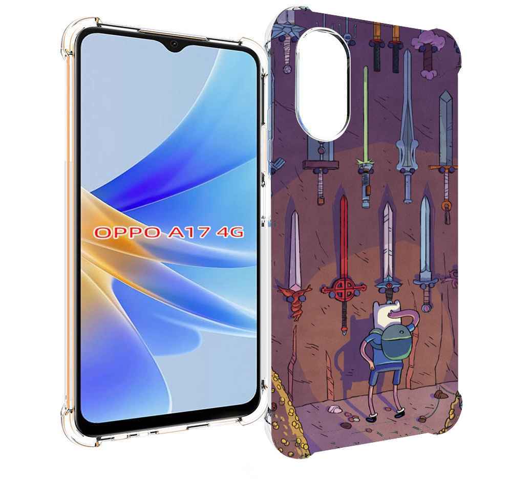 

Чехол MyPads фин ищет меч для OPPO A17, Прозрачный, Tocco