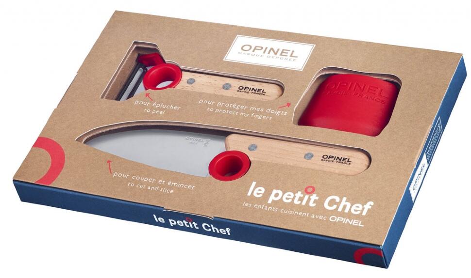

Набор кухонный детский Opinel VRI Le Petit Chef из 3-х предметов, inox