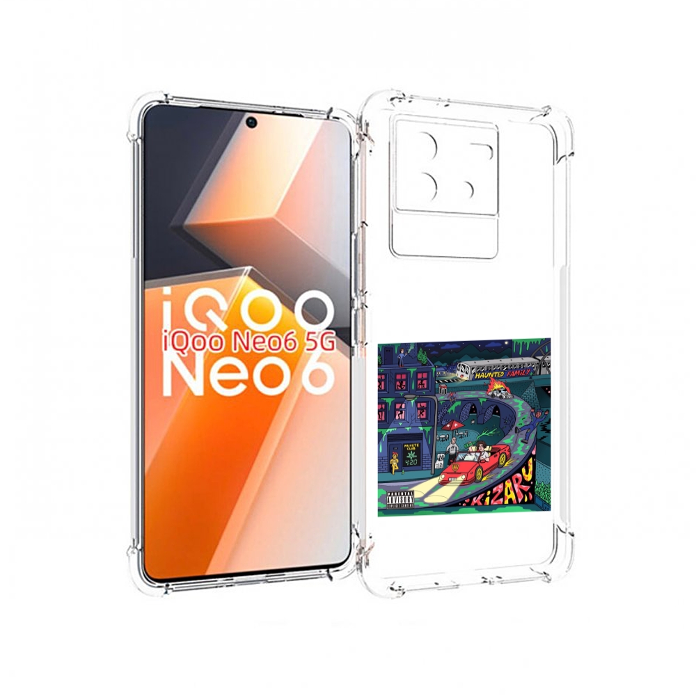 

Чехол MyPads Яд (альбом Kizaru) для Vivo iQoo Neo 6 5G, Прозрачный, Tocco