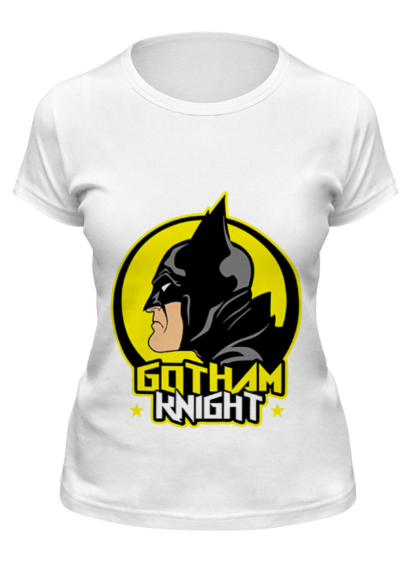 

Футболка женская Printio Gotham knight белая S, Белый, Gotham knight