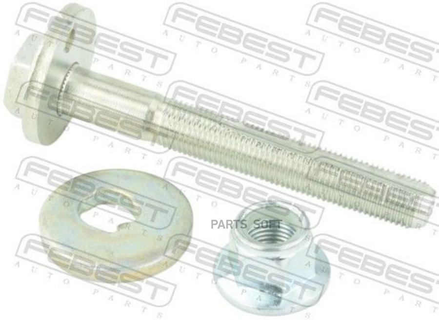 

FEBECT 0229010KIT 0229-010-KIT_болт с эксцентриком+шайба+гайка!\ Nissan QX70/FXS51 12>