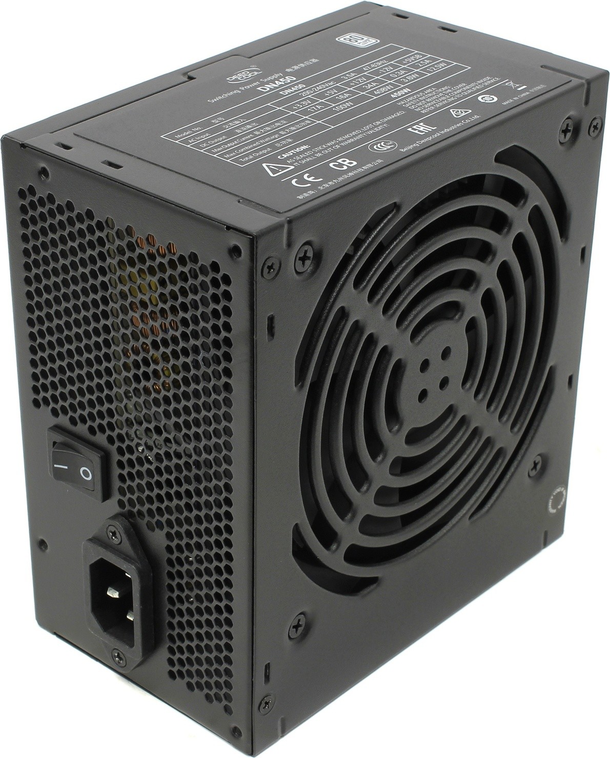 

Блок питания DEEPCOOL 450W (DP-230EU-DN450)