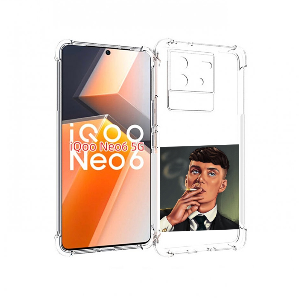 

Чехол MyPads Томас-Шелби для Vivo iQoo Neo 6 5G, Прозрачный, Tocco